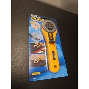 Olfa RB60 RTY-3/G 60mm Straight Handle Rotary Cutter Yellow Left Right Handed